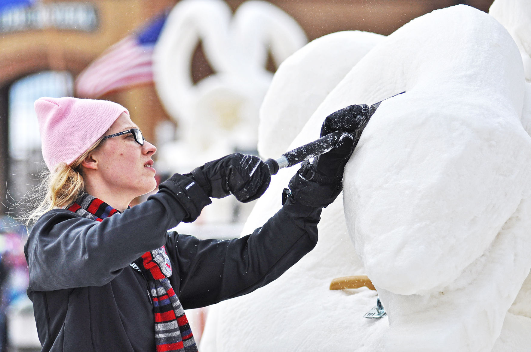 The sculpting competition
